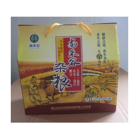 尚禾谷石碾雜糧禮盒500g 5袋圖片大全 郵樂官方網站